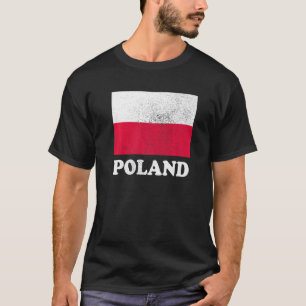 T-shirt Drapeau polonais Fierté polonaise