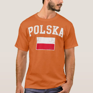 T-shirt Drapeau Polska Pologne Patrimoine familial polonai