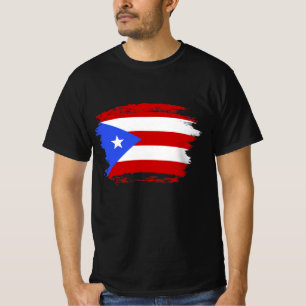 T-shirt Drapeau Porto Rico