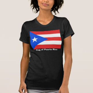 T-shirt Drapeau Porto Rico femmes