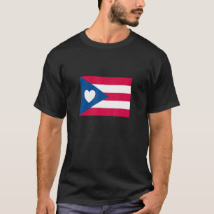 T-shirt Drapeau Porto Rico Porto-Rican Boricua Borinquen P