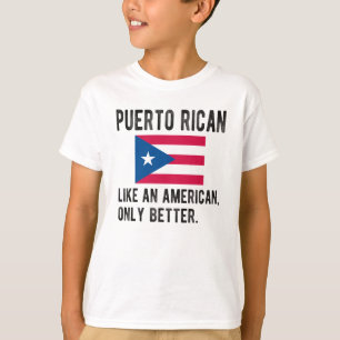T-shirt Drapeau Porto Rico Porto-Rico Roots Porto Rico