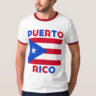 T-shirt Drapeau Porto Rico Vintage des années 80 de Corey
