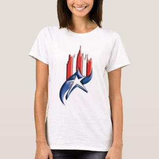 T-shirt Drapeau portoricain