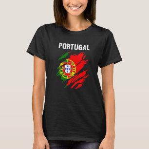 T-shirt Drapeau portugais du Portugal