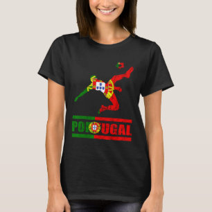 T-shirt Drapeau portugais Portugal Football Fierté portuga