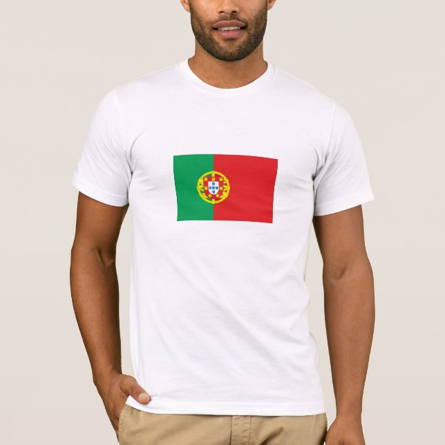 T-shirt Drapeau Portugal (Devant)
