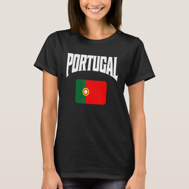 T-shirt Drapeau Portugal (Devant)