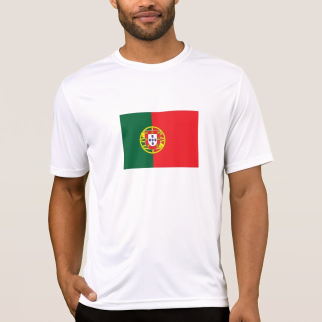 T-shirt Drapeau Portugal (Devant)