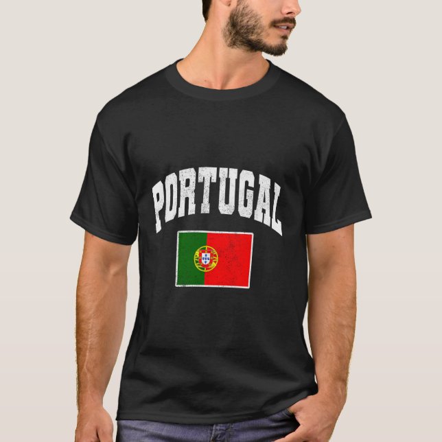 T-shirt Drapeau Portugal (Devant)