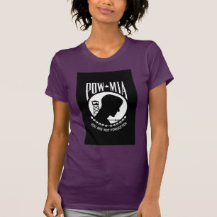 T-shirt Drapeau POW MIA : Soldats disparus de la guerre du