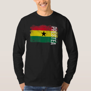 T-shirt Drapeau Prestea Ghana Pour Les Ghanéens Hommes Fem