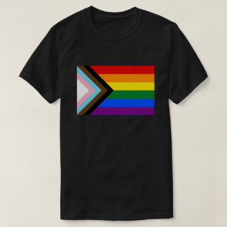 T-shirt Drapeau Progress Pride LGBTQ+