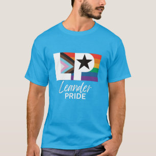 T-shirt Drapeau progressif Leander PRIDE