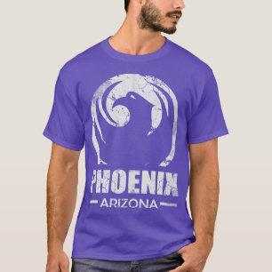 T-shirt Drapeau Rétro Phoenix Arizona Vintage Fondu
