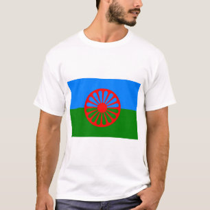 T-shirt Drapeau romani