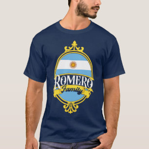 T-shirt Drapeau Romero Family Argentine