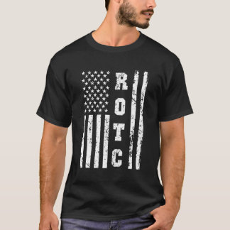 T-shirt Drapeau Rotc United States Rot Corps W Us