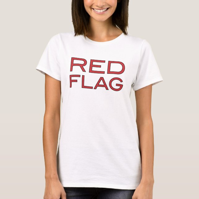 T-shirt Drapeau rouge (Devant)