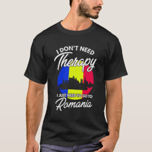T-shirt Drapeau Roumain I Roumanie Drapeau I Drapeau de va