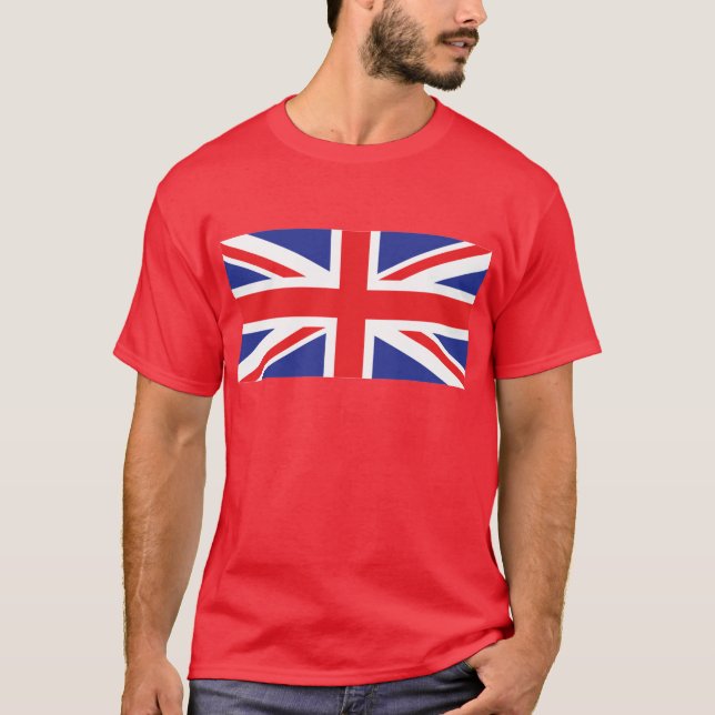 T-shirt Drapeau Royaume-Uni/Union Jack (Devant)