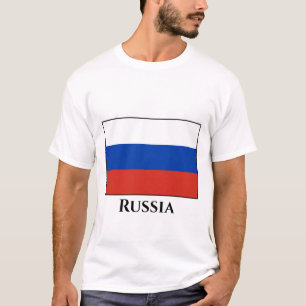 T-shirt Drapeau russe