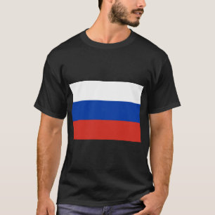 T-shirt drapeau russe (Russie)