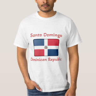 T-shirt Drapeau Saint-Domingue République Dominica