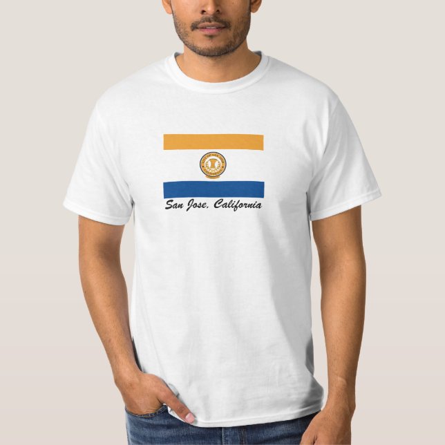 T-shirt Drapeau San Jose (Devant)