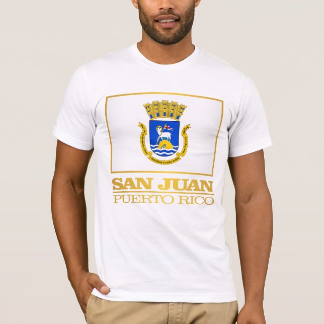 T-shirt Drapeau San Juan (Devant)