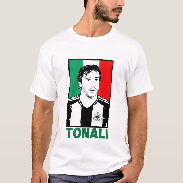 T-shirt Drapeau Sandro Tonali Italie (Devant)
