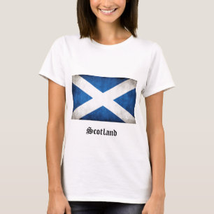 T-shirt Drapeau Scotland Grunge
