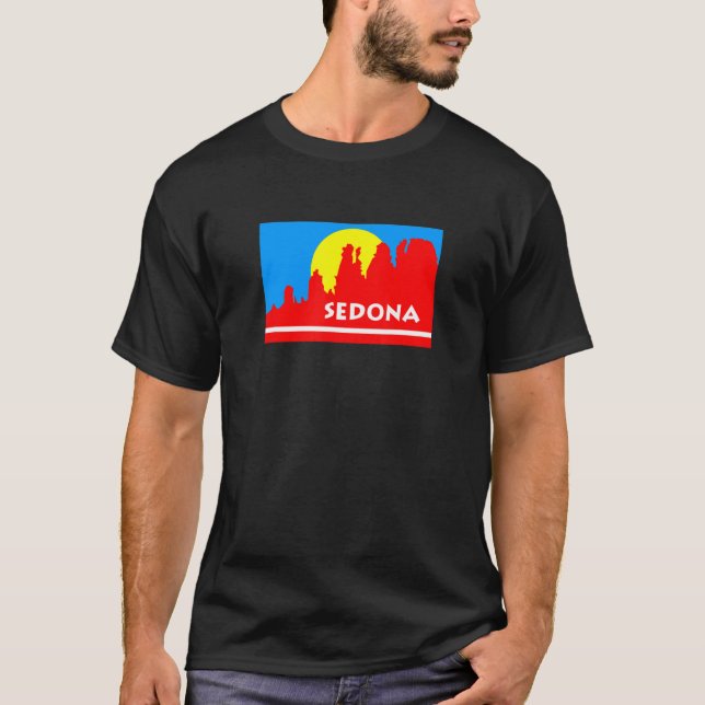 T-shirt Drapeau Sedona Arizona (Devant)