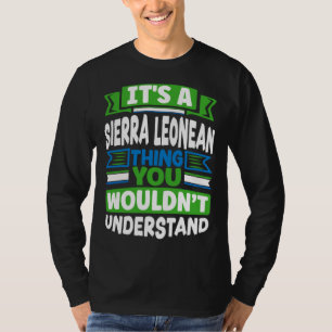 T-shirt Drapeau sierra-léonais de Sierre Leone C'est ASier