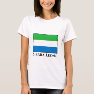 T-shirt Drapeau Sierra Leone