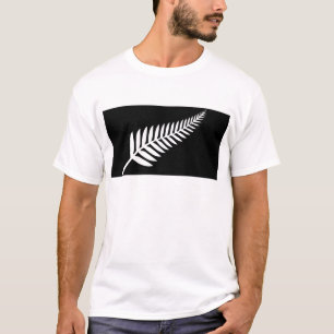 T-shirt Drapeau Silver Fern (Nouvelle-Zélande)
