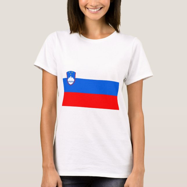 T-shirt Drapeau slovène (Devant)