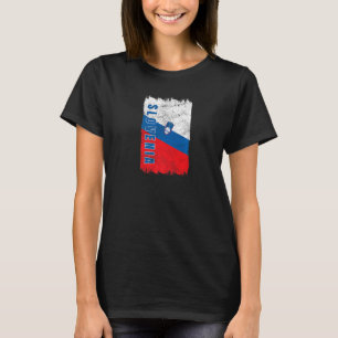 T-shirt Drapeau slovène Slovénie Ljubljana Premium