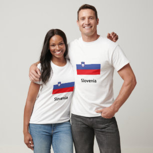 T-shirt Drapeau Slovénie