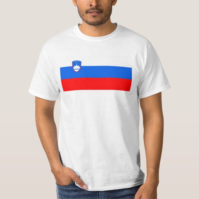 T-shirt Drapeau Slovénie (Devant)