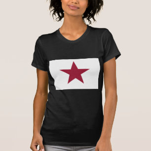 T-shirt Drapeau solitaire d'étoile de la Californie (1836