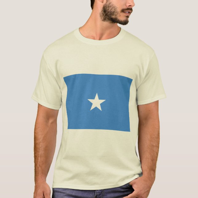 T-shirt drapeau somalien (Devant)