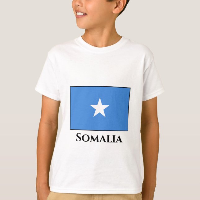 T-shirt Drapeau somalien (Devant)