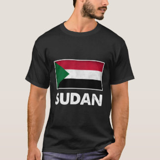 T-shirt Drapeau soudanais