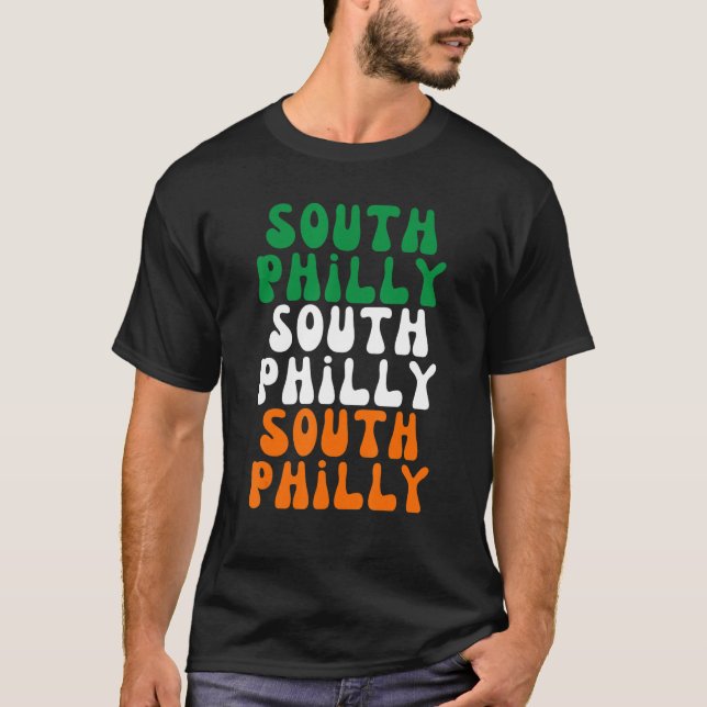 T-shirt Drapeau South Philadelphia Irish Broth (Devant)