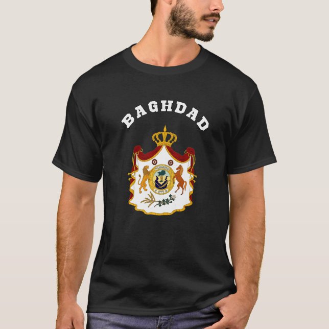 T-shirt Drapeau Souvenir De Bagdad (Devant)
