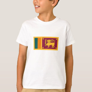 T-shirt Drapeau Sri Lanka