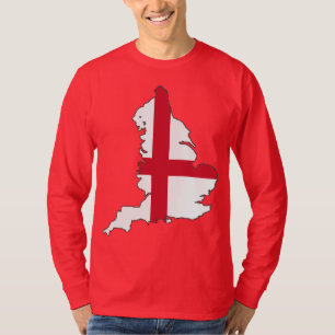T-shirt Drapeau stylisé de l'Angleterre St George Cross