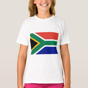 T-shirt Drapeau sud-africain