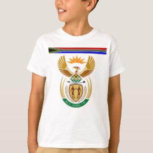 T-shirt Drapeau sud-africain